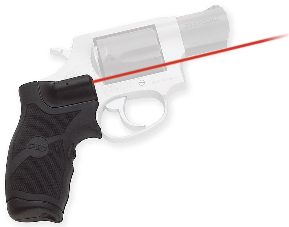 Crimson Trace 011810 Red Laser Lasergrips Taurus Small Frame, Black Polymer Grip