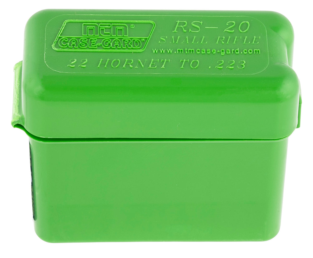 MTM Case-Gard RM2010 Multi-Caliber 20-Round Belt-Style Ammunition Carrier Green Poly