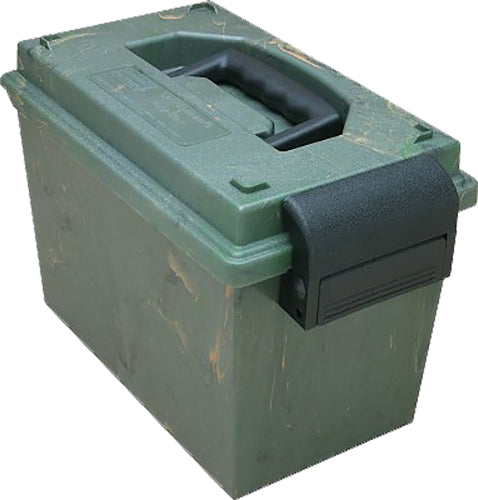 MTM Case-Gard SDB011 Lockable Sportsmen Dry Box Green Poly Water Resistant