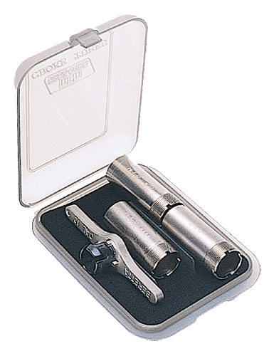 MTM Case-Gard CT341 Polypropylene Choke Tube Case Holds 3 Chokes Clear Smoke