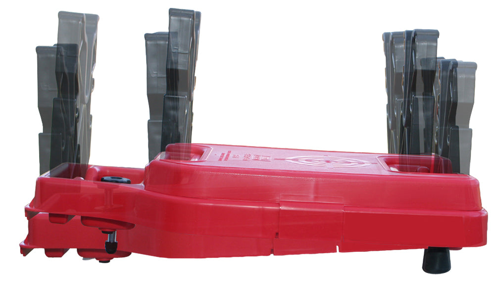 MTM Case-Gard SNCR30 Rifle Shotgun Shooting Rest Cleaning Center Red Polymer