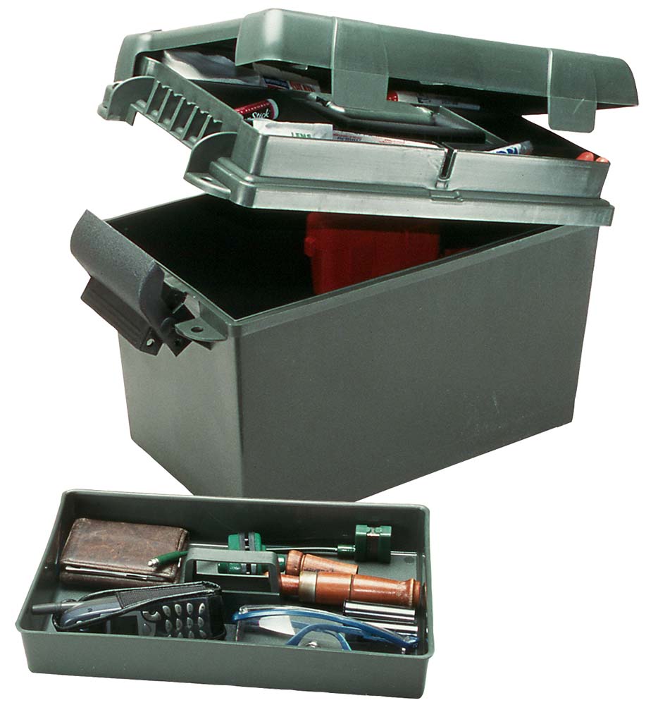 MTM Case-Gard SPUD111 Lockable Sportsmen's Plus Utility Dry Box Forest Green Poly