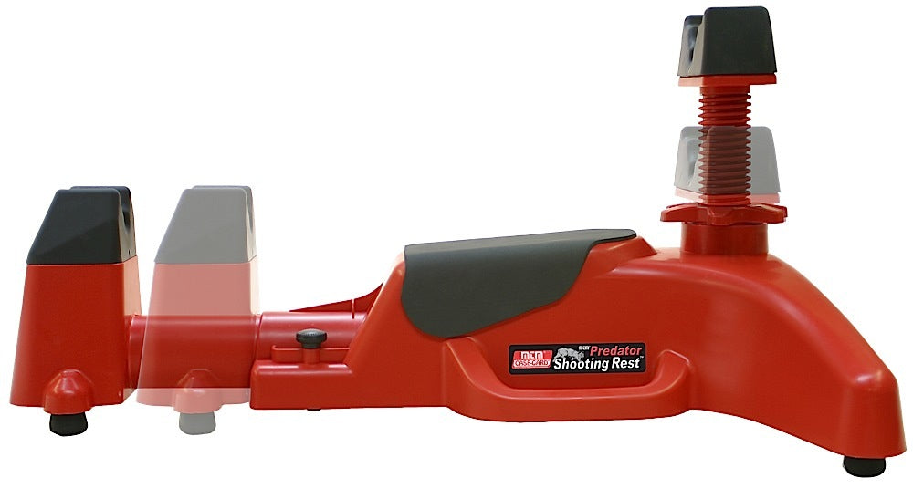 MTM Case-Gard PSR-30 Adjustable Predator Shooting Rest Red Polymer