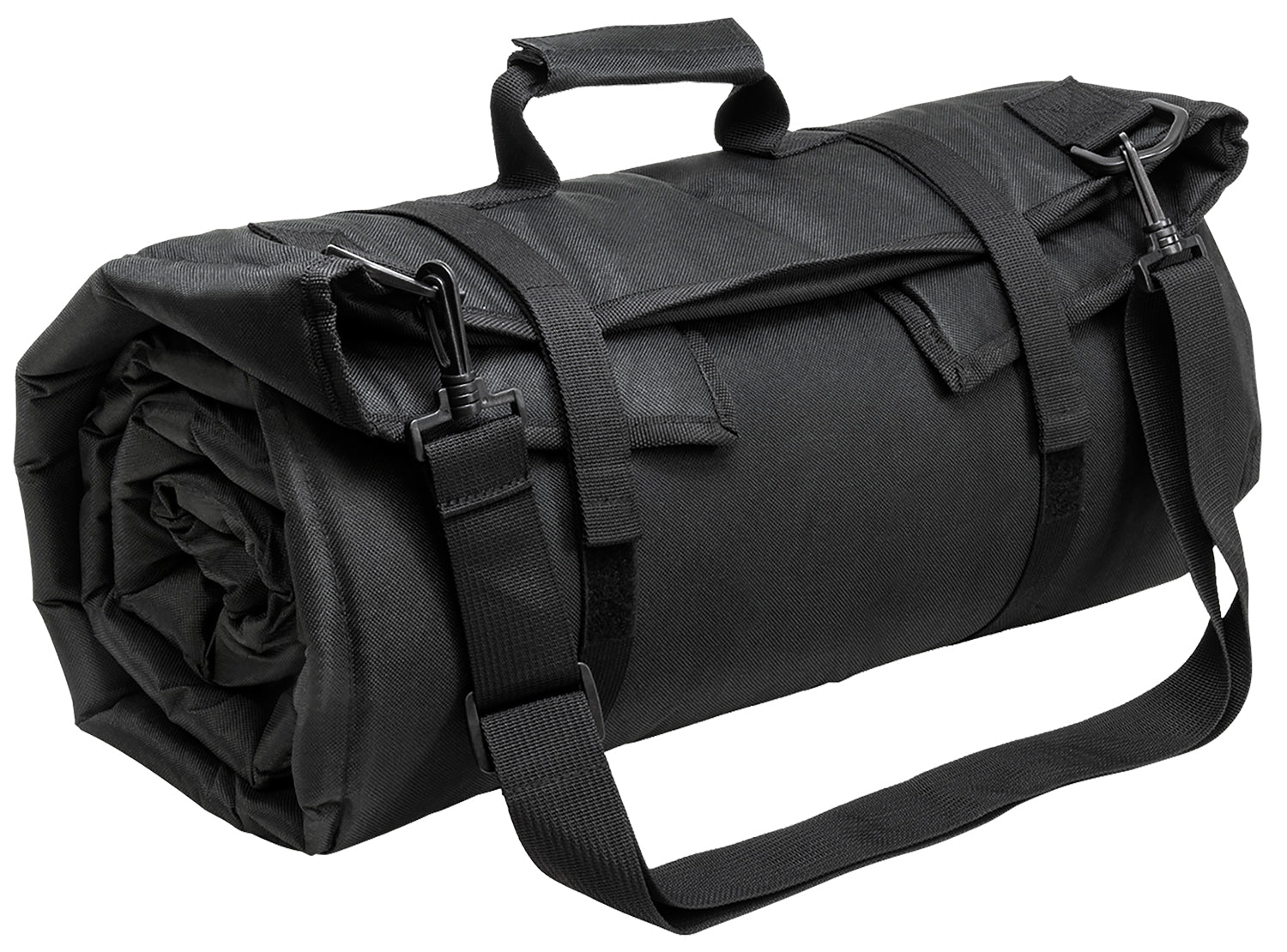 NcStar CVSHMR2957B Prone Shooting Mat Roll-Up Black PVC 69"L