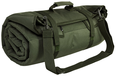 NcStar CVSHMR2957G Prone Shooting Mat Roll-Up Green PVC 69"L