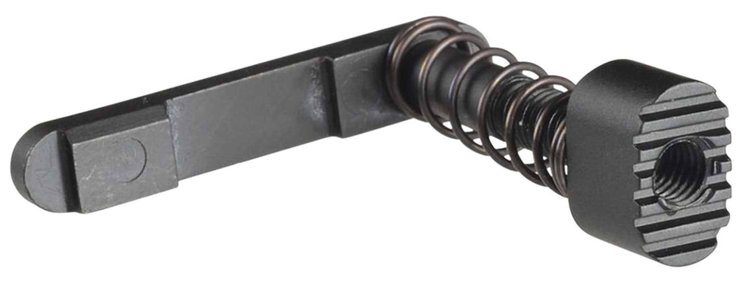 Strike Industries AR Platform Mag Catch Steel Body with Black Aluminum Release Button