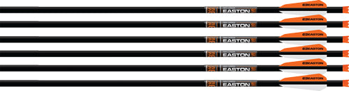 Easton 20" 9mm Carbon Xbow Bolt Half Moon Nock 3" Vanes 6 Pack
