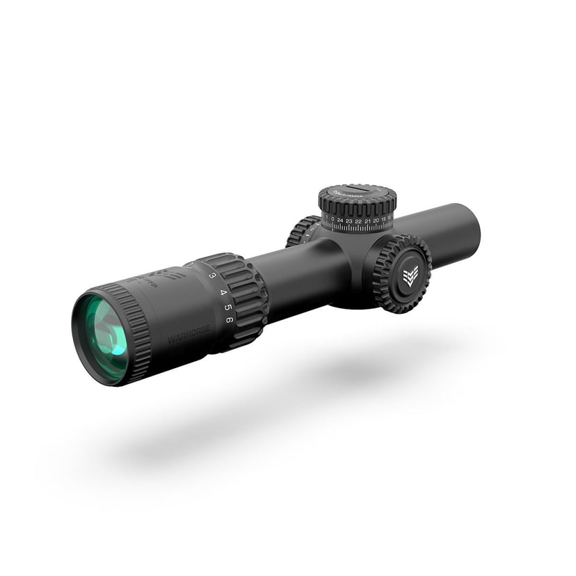 Swampfox Optics WARHORSE 1-6x24mm Green Dragoon Mil