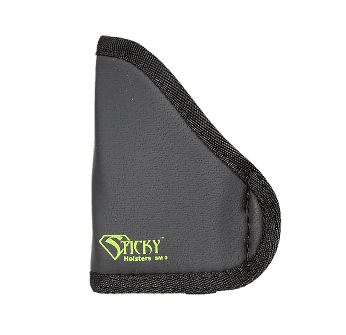 Sticky Holsters SM-5 Inside Waistband Holster Size 5 Black Fits Subcompact Pistols with Mounted Laser Right Hand