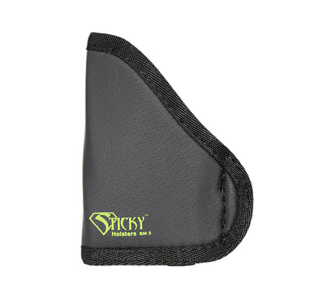 Sticky Holsters SM-5 Inside Waistband Holster Size 5 Black Fits Subcompact Pistols with Mounted Laser Right Hand