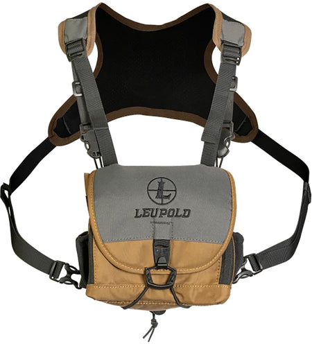Leupold 172543 GO Afield Bino Harness XF Mesh Back Panel Shadow Gray/Black