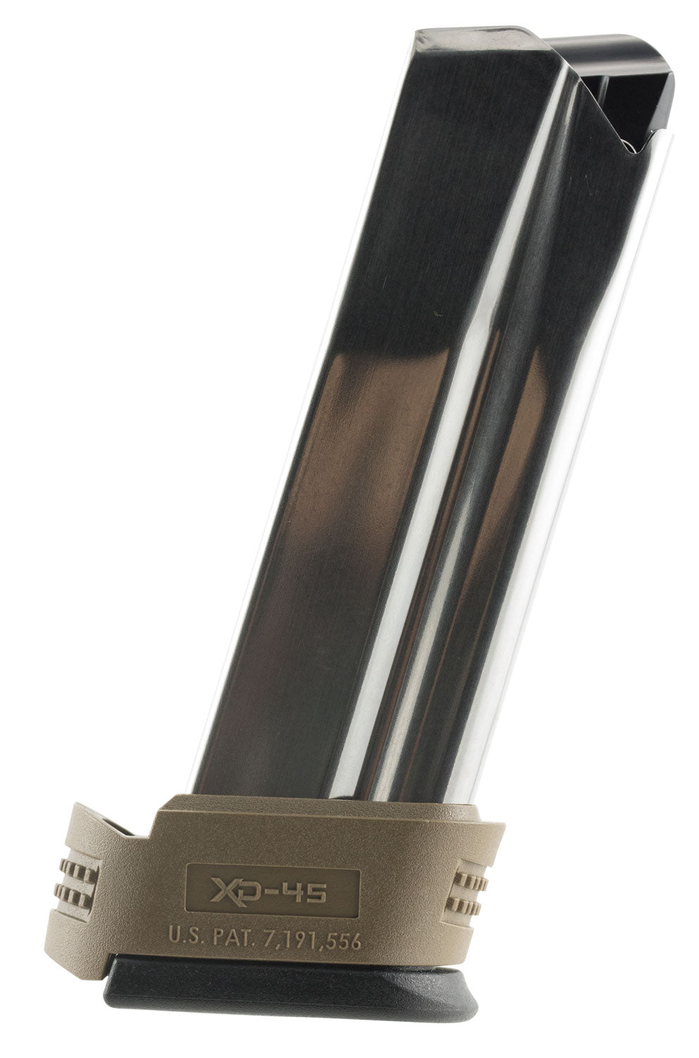 Springfield Armory XD4551 10-Round 45 ACP XD Compact Stainless Magazine SS/Dark Earth