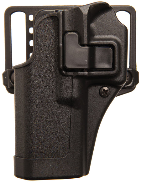 Blackhawk 410520BKL Serpa CQC OWB Holster Size 20 Matte Black Polymer for S&W J Frame Revolver 2" Barrel Left Hand
