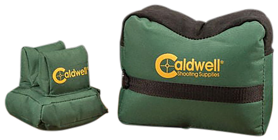 Caldwell 939333 DeadShot Prefilled Front and Rear Shooting Bag Set Dark Green Polyester
