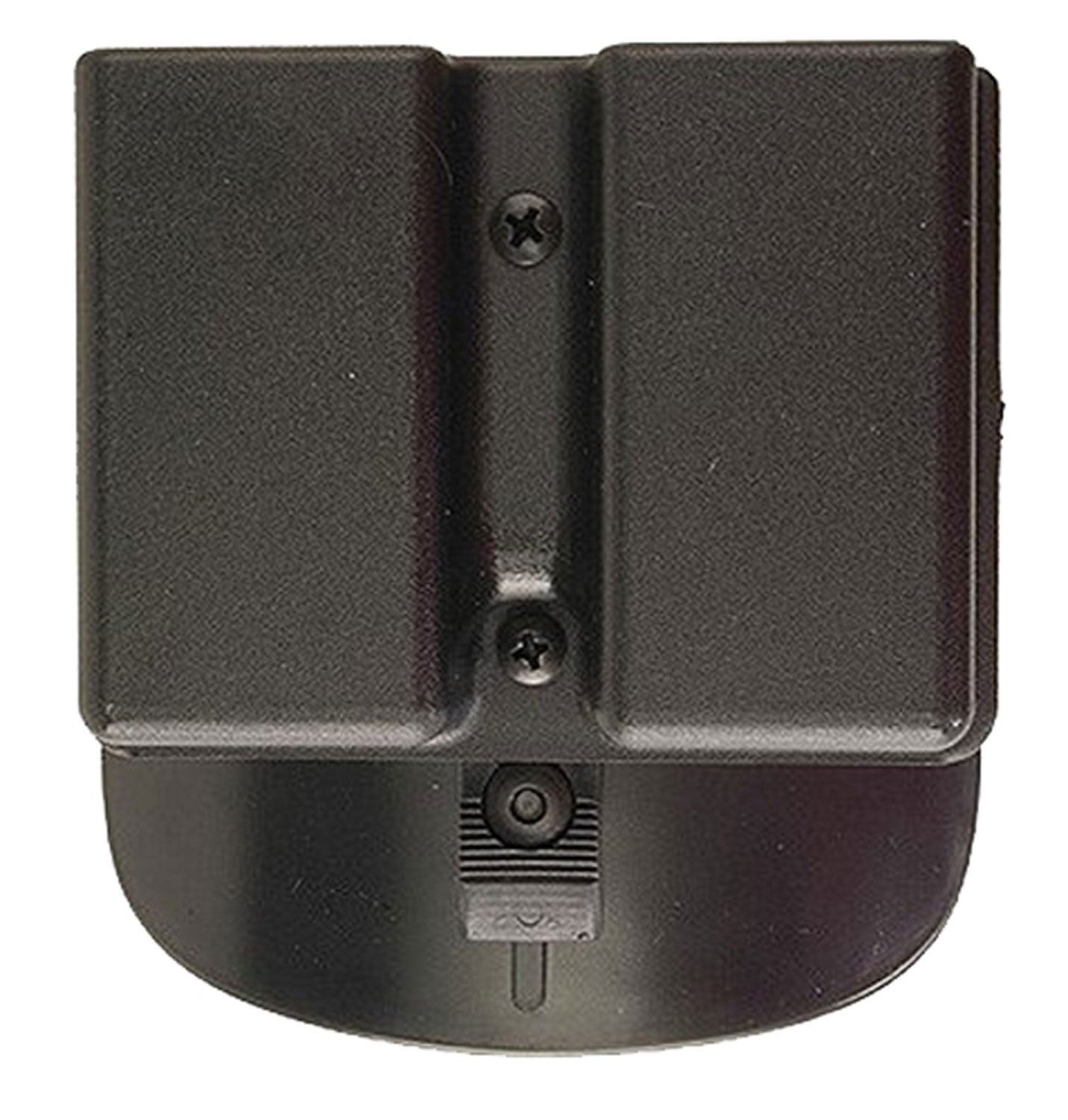 Uncle Mike's Kydex Double Mag Carrier Black Paddle Fits 1.75" Wide Belt Loops