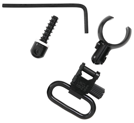 Uncle Mike's 13912 QD 115 CFL Tri-Lock Blued 1" Sling Swivel Set for .630-.675" Magnum Tubes