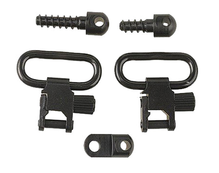 Uncle Mike's 14612 Quick Detach Tri-Lock Super Swivel Blued 1" Sling Loop for Ruger 10/22