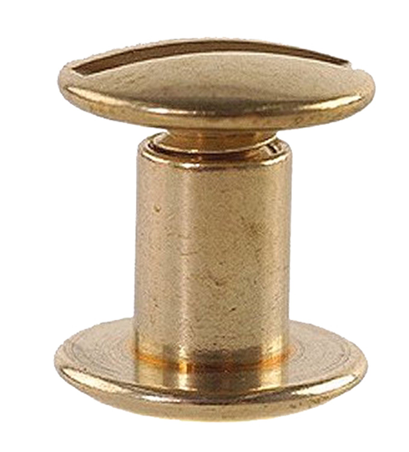 Uncle Mike's Brass Chicago Screws for Slings and Carry Straps Pack of 24
