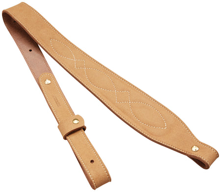 Butler Creek 26522 Cobra Style Padded Brown Suede 1-Inch Rifle Sling