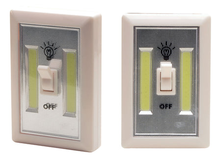 Cyclops CYCCOB2PK 200-Lumen LED Ivory Plastic Light Switch 2 Pack