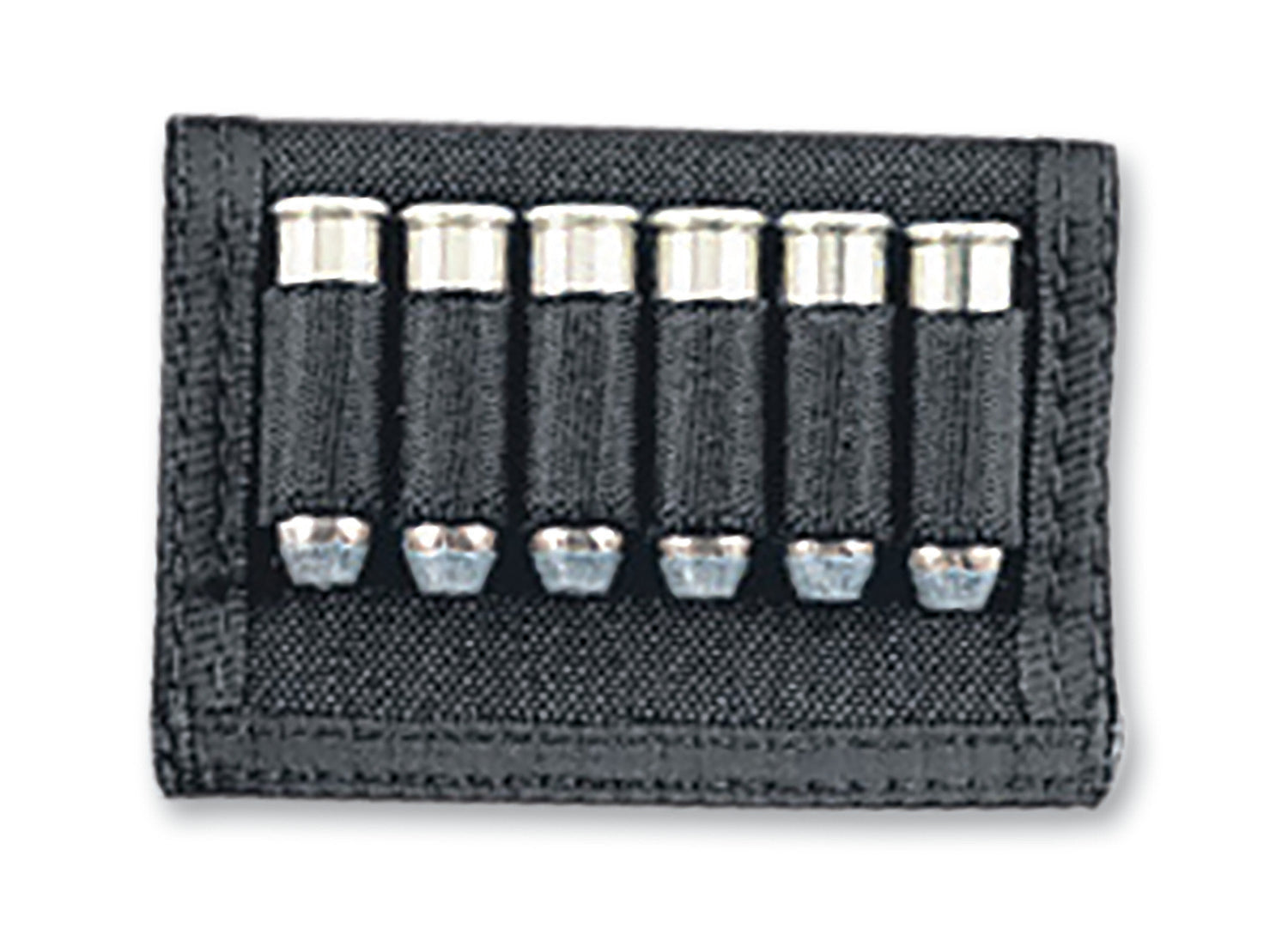 Uncle Mike's 6rd Handgun Cartridge Slide Nylon Black Fits 2.25" Belt 88401