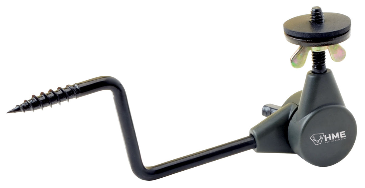 HME ETCH Black Metal Easy Aim Trail Camera Tree Mount