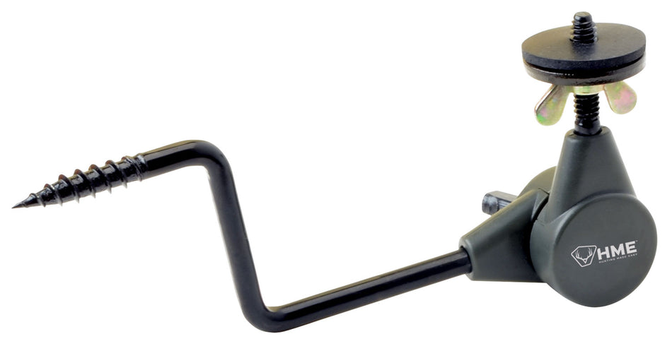 HME ETCH Black Metal Easy Aim Trail Camera Tree Mount