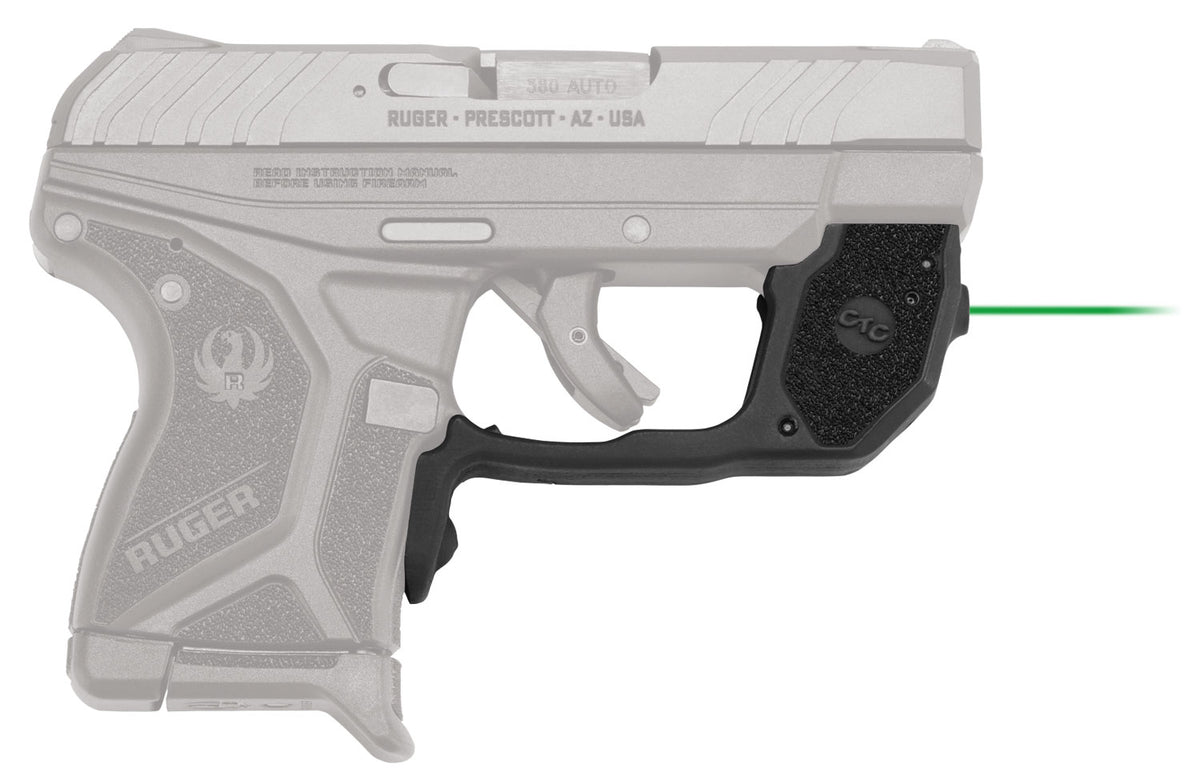 Crimson Trace 0173001 Green Laser Laserguard Ruger LCP II, Black Polymer