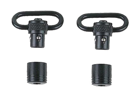 Uncle Mike's MO10112 QD 100 Push Button Detachable Blued 1" Super Swivel for Slings