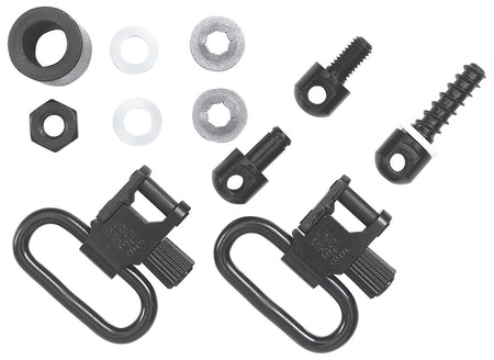 Uncle Mike's 12312 Quick Detach Blued 1" Super Swivel Sling Loop for Most Pump and Auto Shotguns