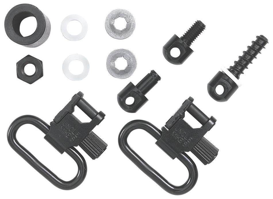 Uncle Mike's 12312 Quick Detach Blued 1" Super Swivel Sling Loop for Most Pump and Auto Shotguns