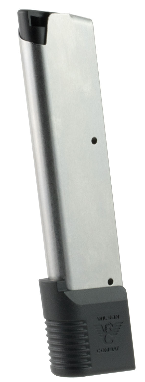Wilson Combat 4745FS10 Stainless 10rd .45 ACP 1911 Government Wraparound Floor Plate Magazine