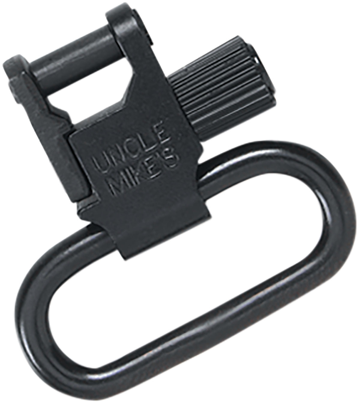 Uncle Mike's 14033 Quick Detach Tri-Lock Blued 1.25" Super Swivel Sling Loop for QD Base Firearms