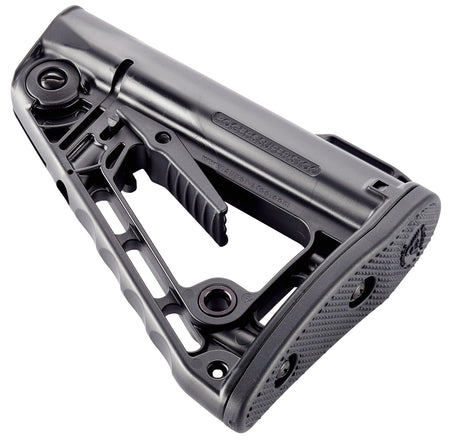 Wilson Combat Super-Stoc AR-15 Carbine Stock Black Synthetic Collapsible with Cam-Lock