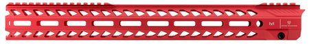 Strike Industries AR-15 17 Inch M-LOK Strike Rail Handguard Red Aluminum