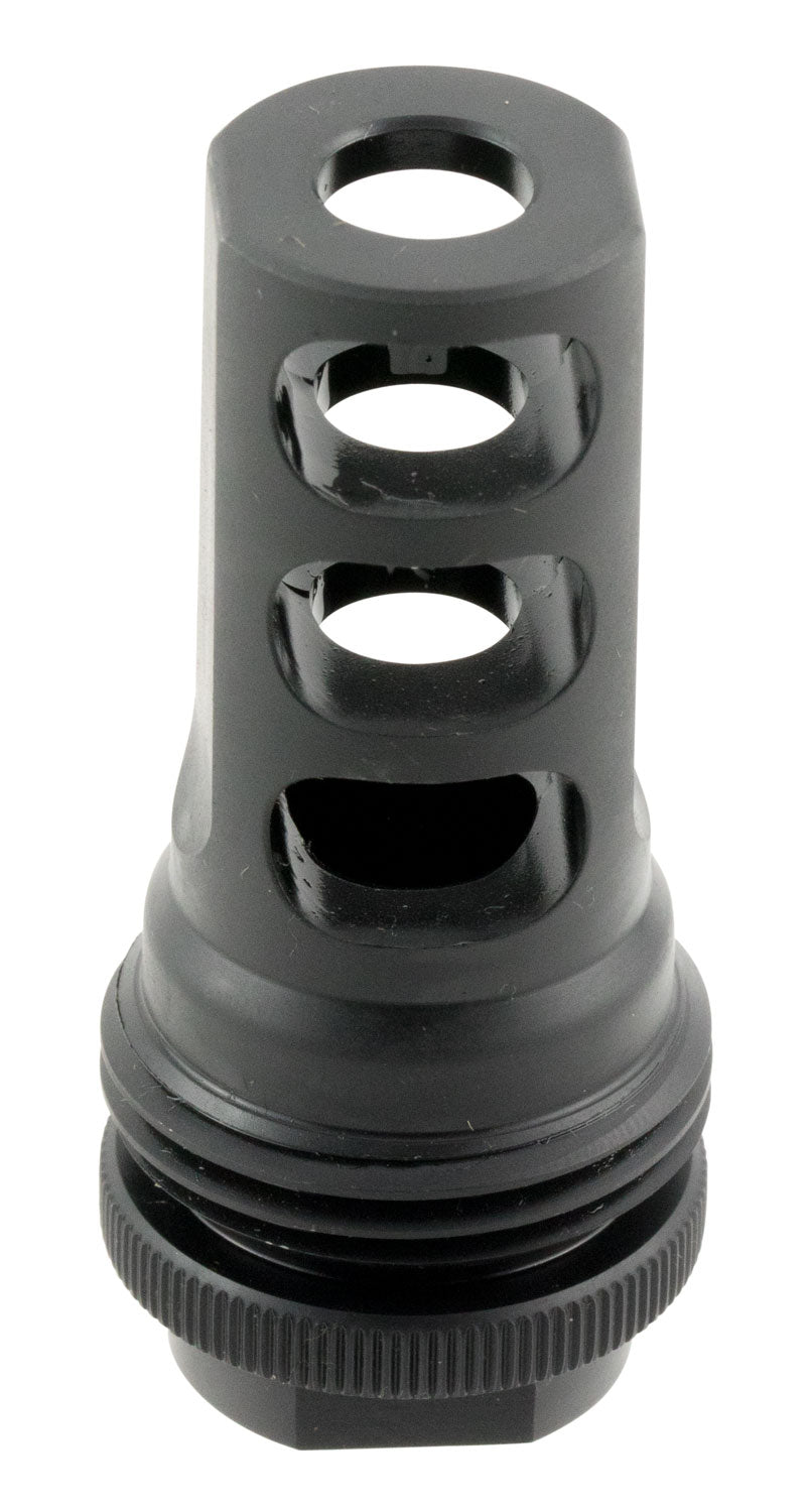 SilencerCo AC1282 ASR Muzzle Brake .30 Caliber 1/2"-28 TPI Black Finish