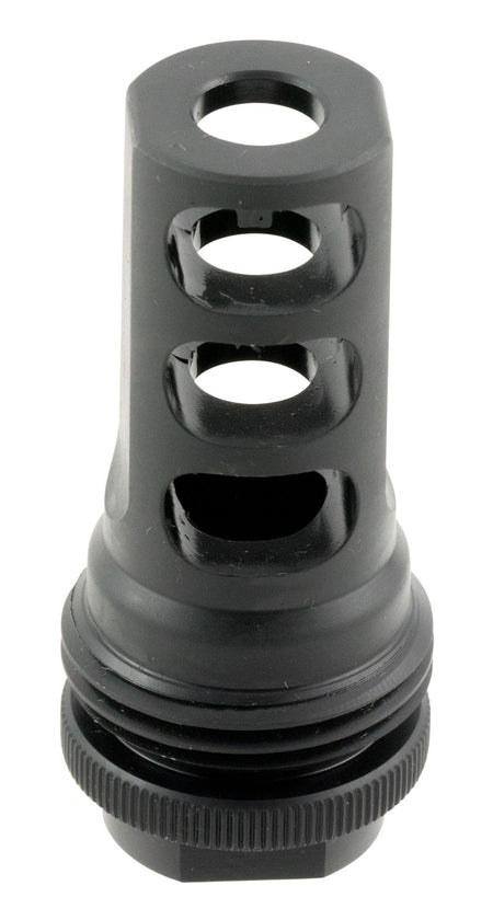 SilencerCo AC1282 ASR Muzzle Brake .30 Caliber 1/2"-28 TPI Black Finish