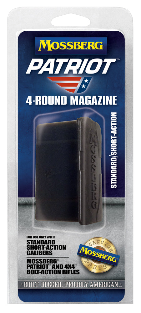 Mossberg 95347 4x4 Patriot Short Action 5rd Drop Box Mag 6.5 Creedmoor 7mm-08 Rem Black Polymer