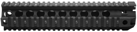 BCM QRF10556BLK 10" Free-Float AR-Platform Handguard Black Anodized Aluminum with Picatinny Rail
