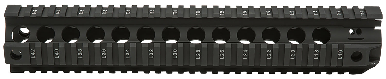 BCM 12" Free-Floating Quad Rail Handguard Black Anodized for AR
