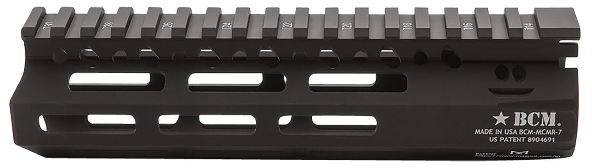 BCM Gunfighter MCMR 7" M-LOK Free-Floating AR Handguard Black