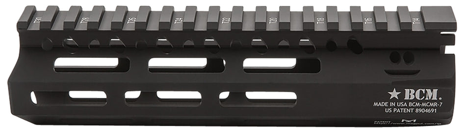 BCM Gunfighter MCMR 7" M-LOK Free-Floating AR Handguard Black