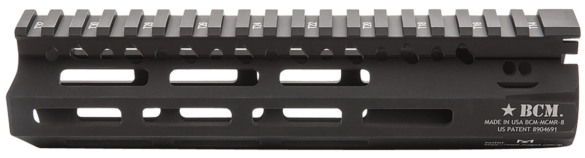 BCM Gunfighter MCMR 8" M-LOK Free-Floating AR Handguard Black