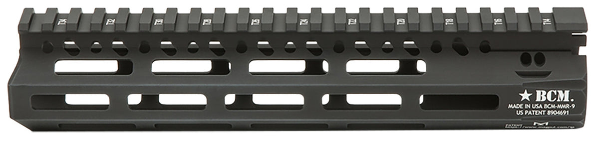 BCM Gunfighter MCMR 9" M-LOK Free-Floating AR Handguard Black