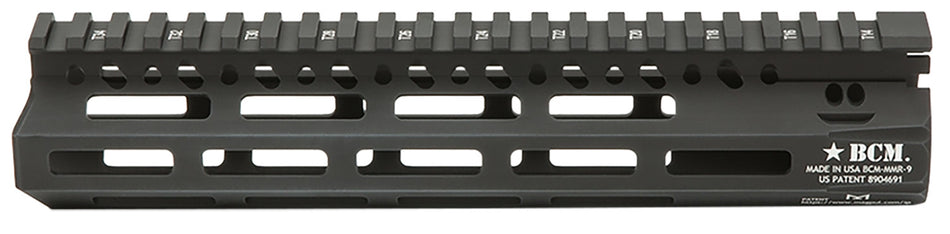 BCM Gunfighter MCMR 9" M-LOK Free-Floating AR Handguard Black