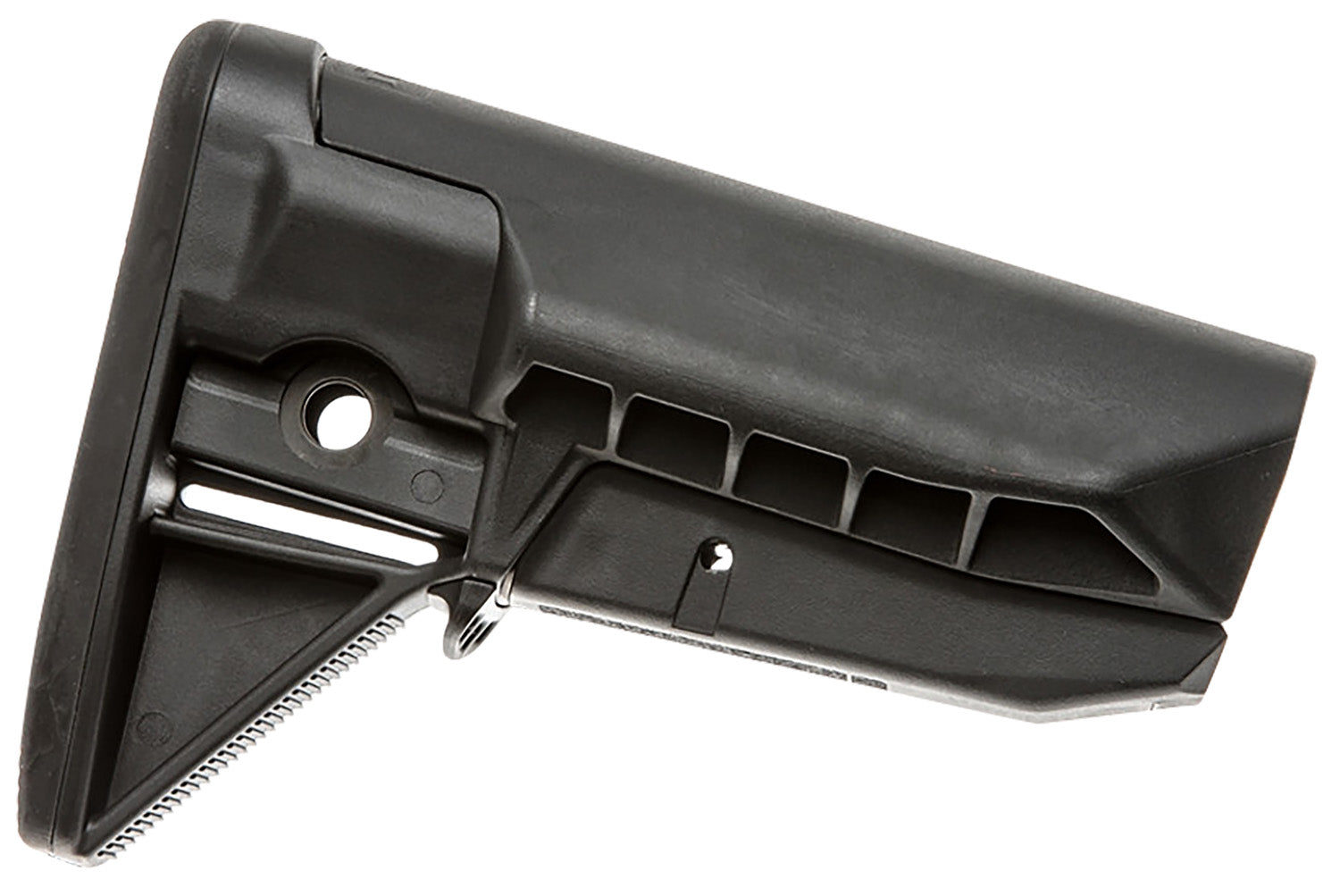 BCM GFSMOD0SPMDB Gunfighter Mod 0 Black Polymer Stock with SOPMOD Cheek for AR Rifles