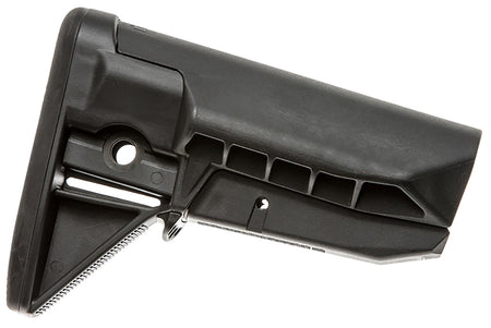 BCM GFSMOD0SPMDB Gunfighter Mod 0 Black Polymer Stock with SOPMOD Cheek for AR Rifles
