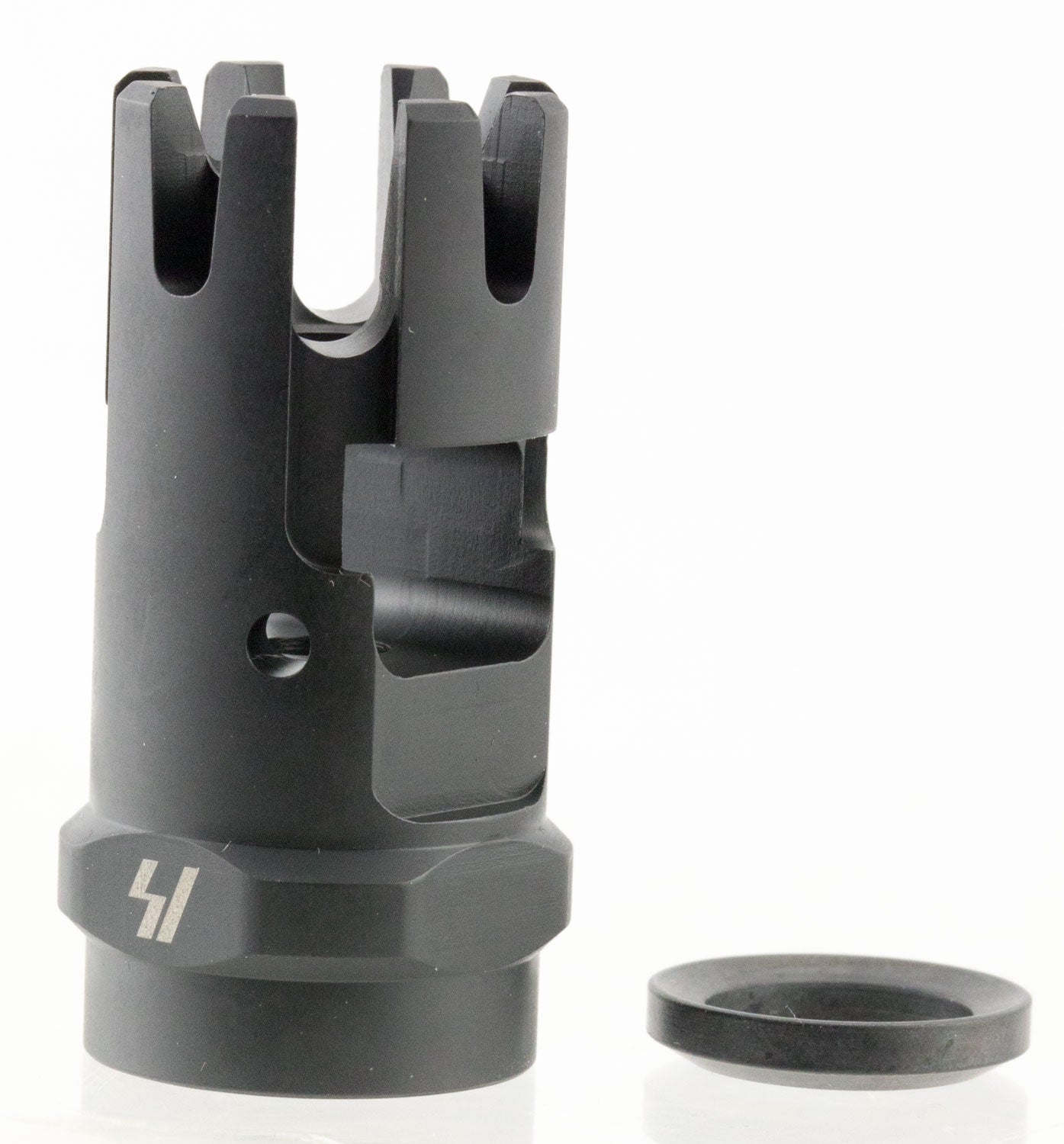 Strike Checkmate Compensator 223 Rem 5.56x45mm NATO AR Platform Black Steel 1/2"-28 tpi