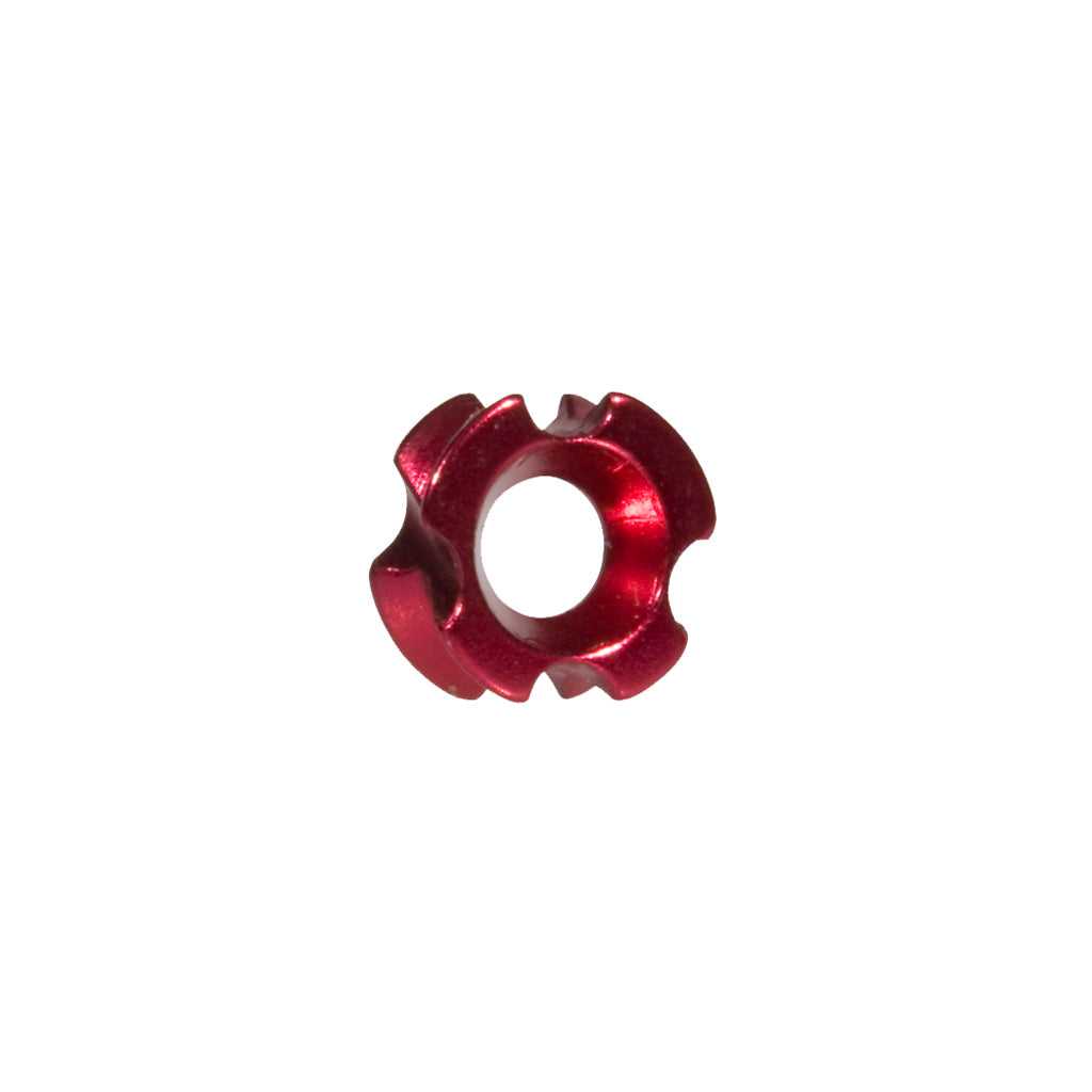 October Mountain TriView 3/16 in. Red Aluminum Bow Peep Sight