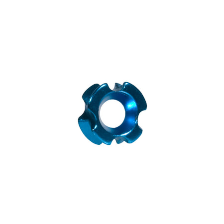October Mountain TriView 1/8 in. Blue Aluminum Bow Peep Sight